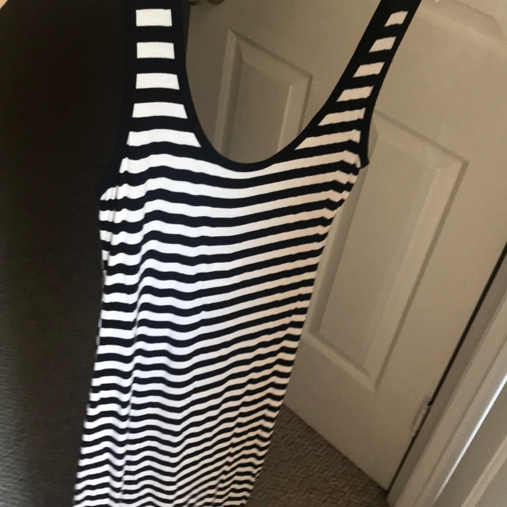 Long Striped Dress